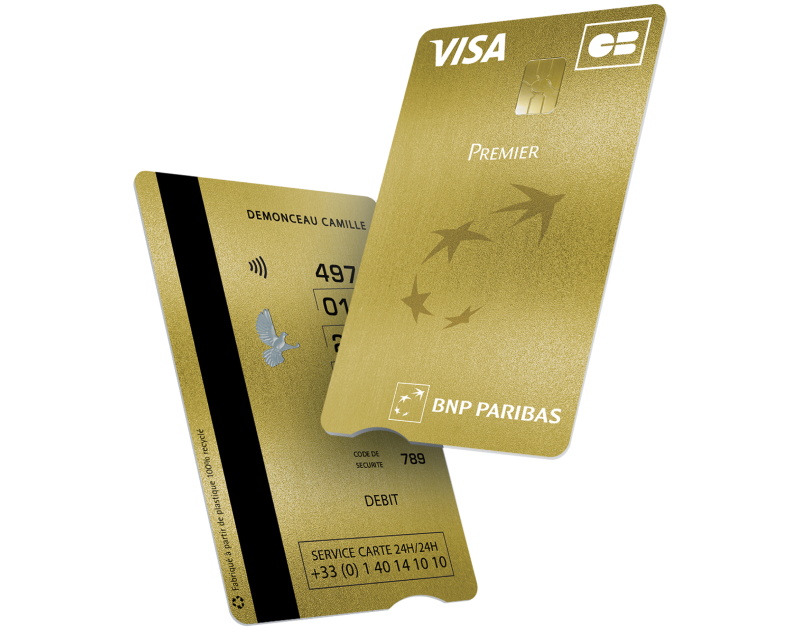 Carte bancaire visa premier